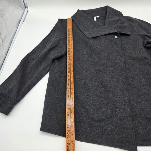 Kensie One Snap Asymmetrical "Made to make you feel pretty" Jacket Cardigan XL - Picture 3 of 6